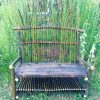 Forest Style Willow Bench